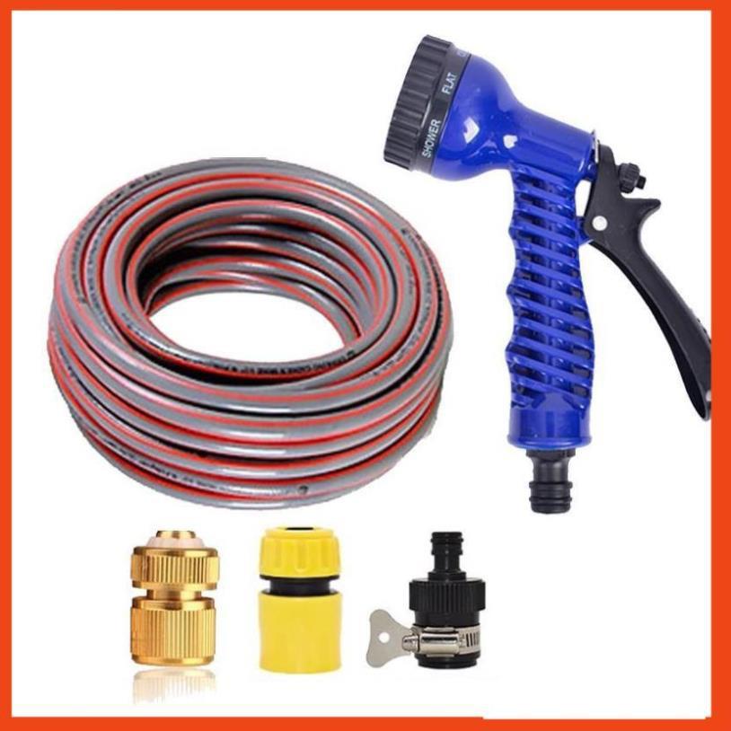 Bộ dây vòi xịt rửa xe, tưới cây, dọn dẹp nhà cửa 20m  206843