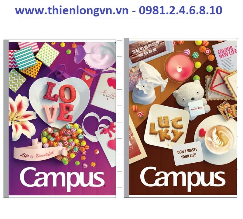 Lốc 5 quyển vở kẻ ngang 120 trang B5 Gift Campus NB-BGIF120