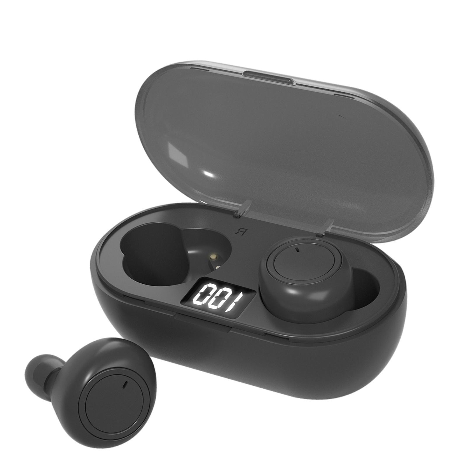 Amagogo Earphones with Charging Case In-Ear for Cellphone Tablet Travel Gifts