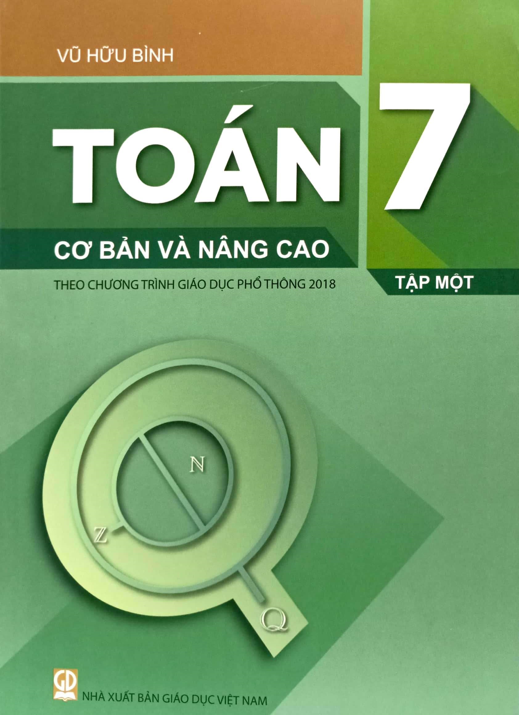 Combo Toán 7 – cơ bản và nâng cao – tập 1, 2