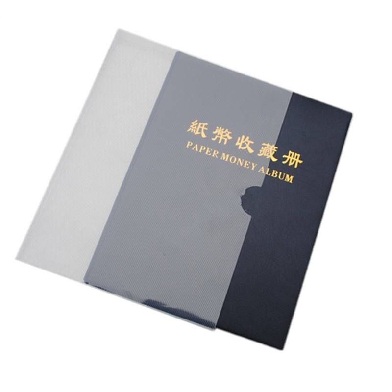 Album tiền giấy 20 phơi 3 ngăn trong cố định. GIAO MÀU NGẪU NHIÊN. KO CÓ SẴN TIỀN BÊN TRONG - TMT COLLECTION - AB000001