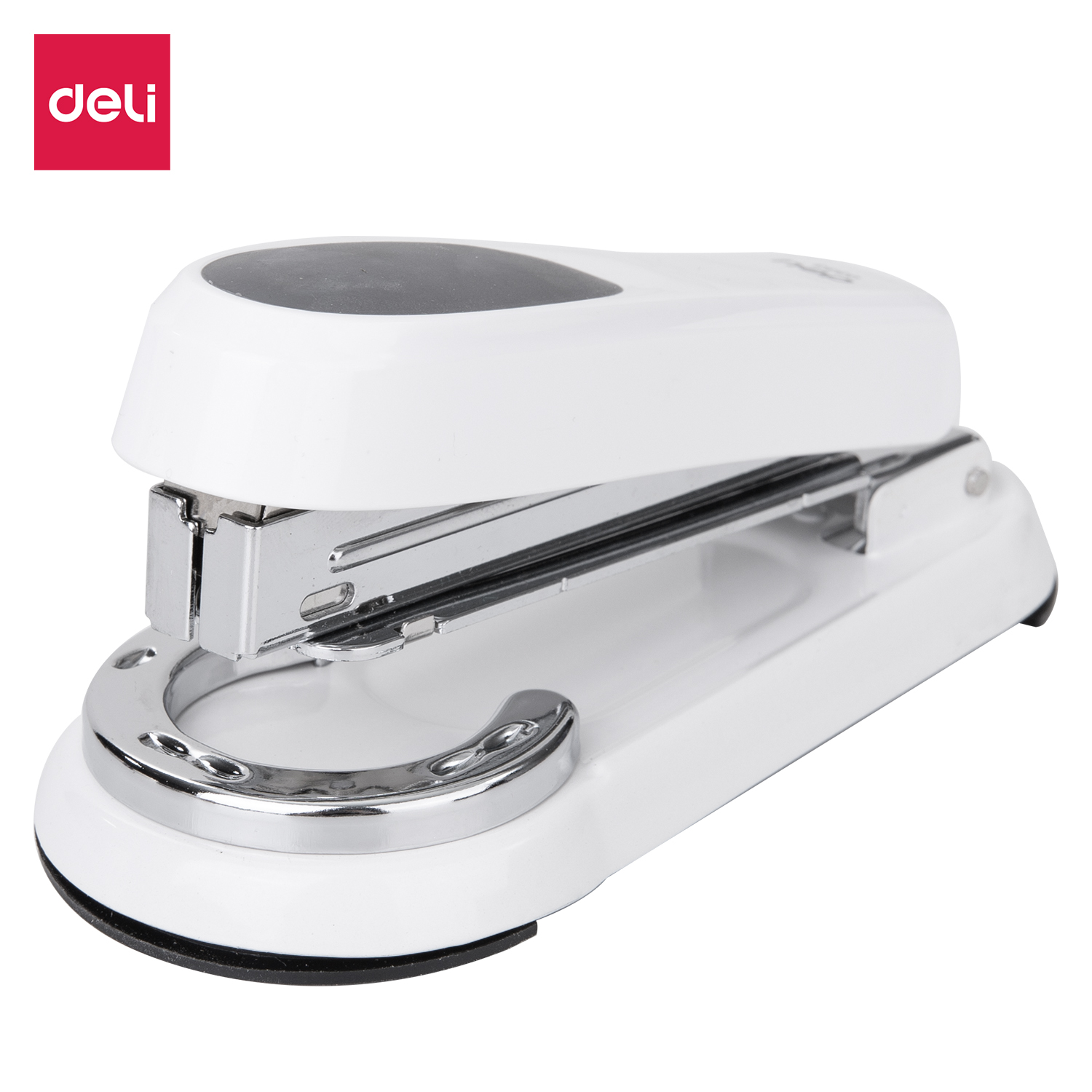 Dập Ghim Xoay Chiều Deli - E0333 25 Trang - Màu Trắng
