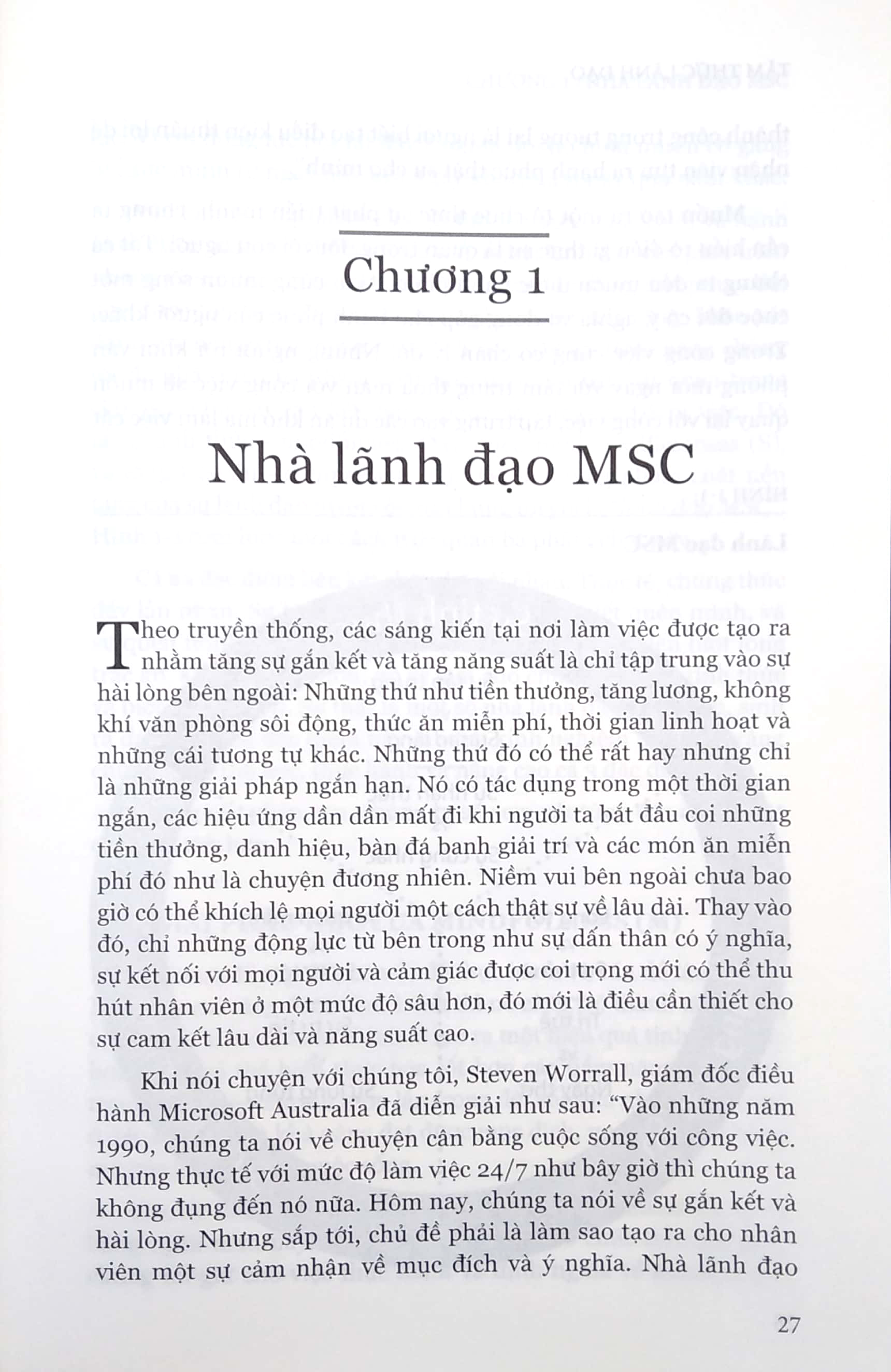 Tâm Thức Lãnh Đạo - The Mind Of The Leader  - Pace