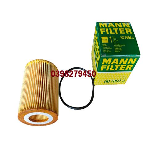 LỌC DẦU(NHỚT) BÔI TRƠN MANN FILTER CHO FORD; MAZDA HU7002Z (MÃ: BB3Q-6744-BA; 1720 612; U2Y0-14302; U2021-4302;WL7508)