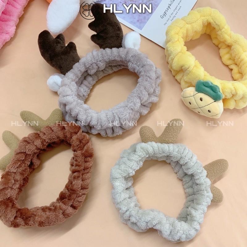 Băng đô vải nỉ nhung nhiều mẫu