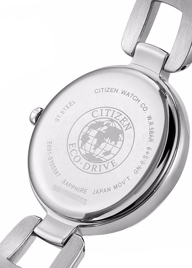 Đồng Hồ Nữ Citizen Dây Thép Không Gỉ EM0420-89D - Mặt Xà Cừ