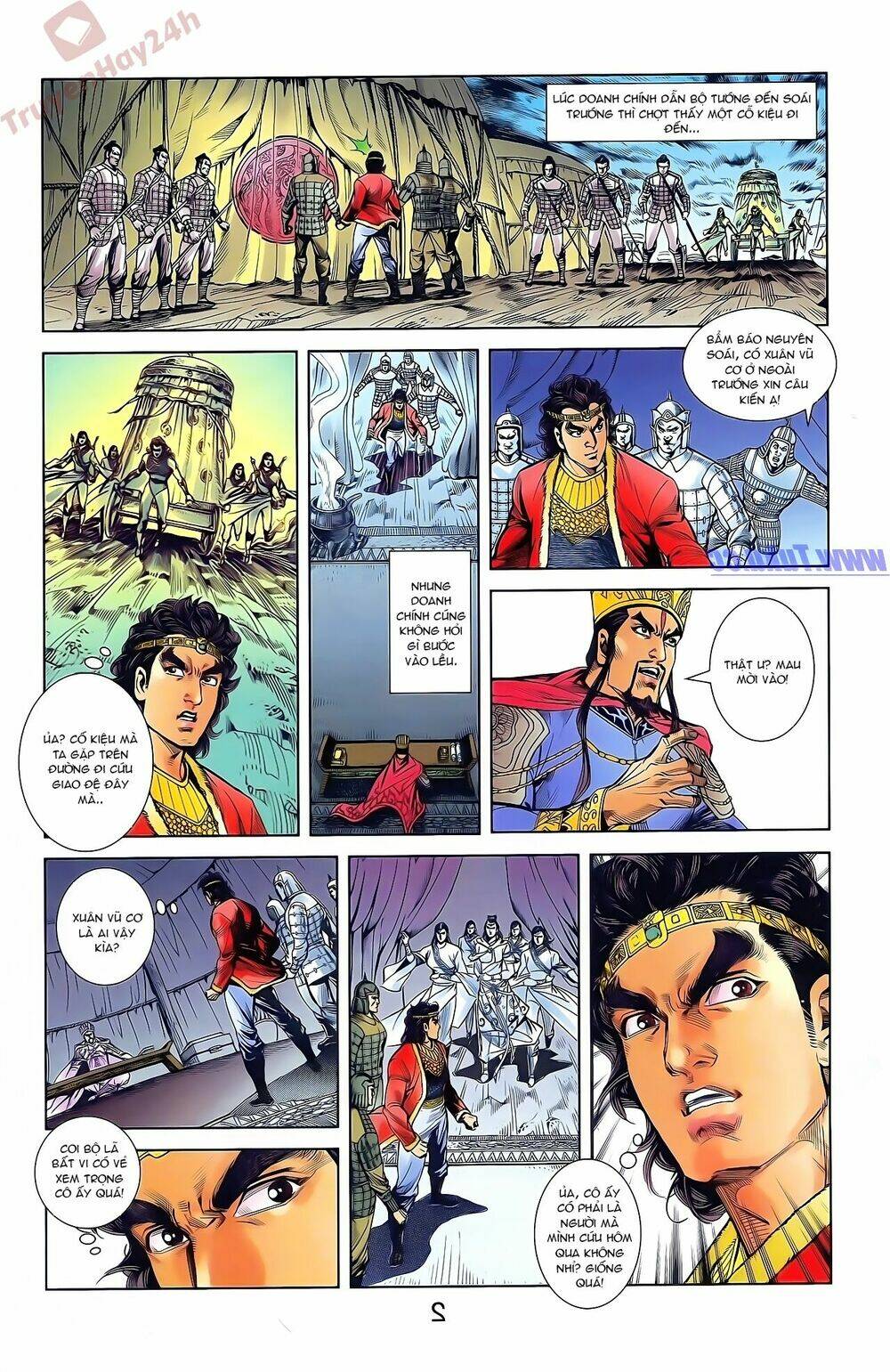 thiên tử truyền kỳ 2 - tần vương doanh chính chapter 47 16
