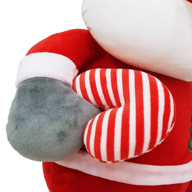 Thú Nhồi Bông Ông Già Noel Mặc Áo Thêu 70 cm - ZooZoo 70310