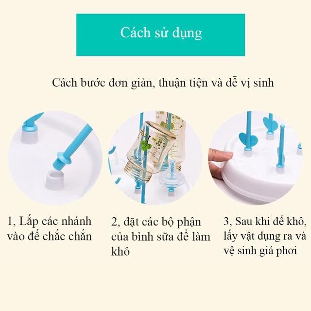 KHAY ÚP BÌNH SỮA DỄ VỆ SINH