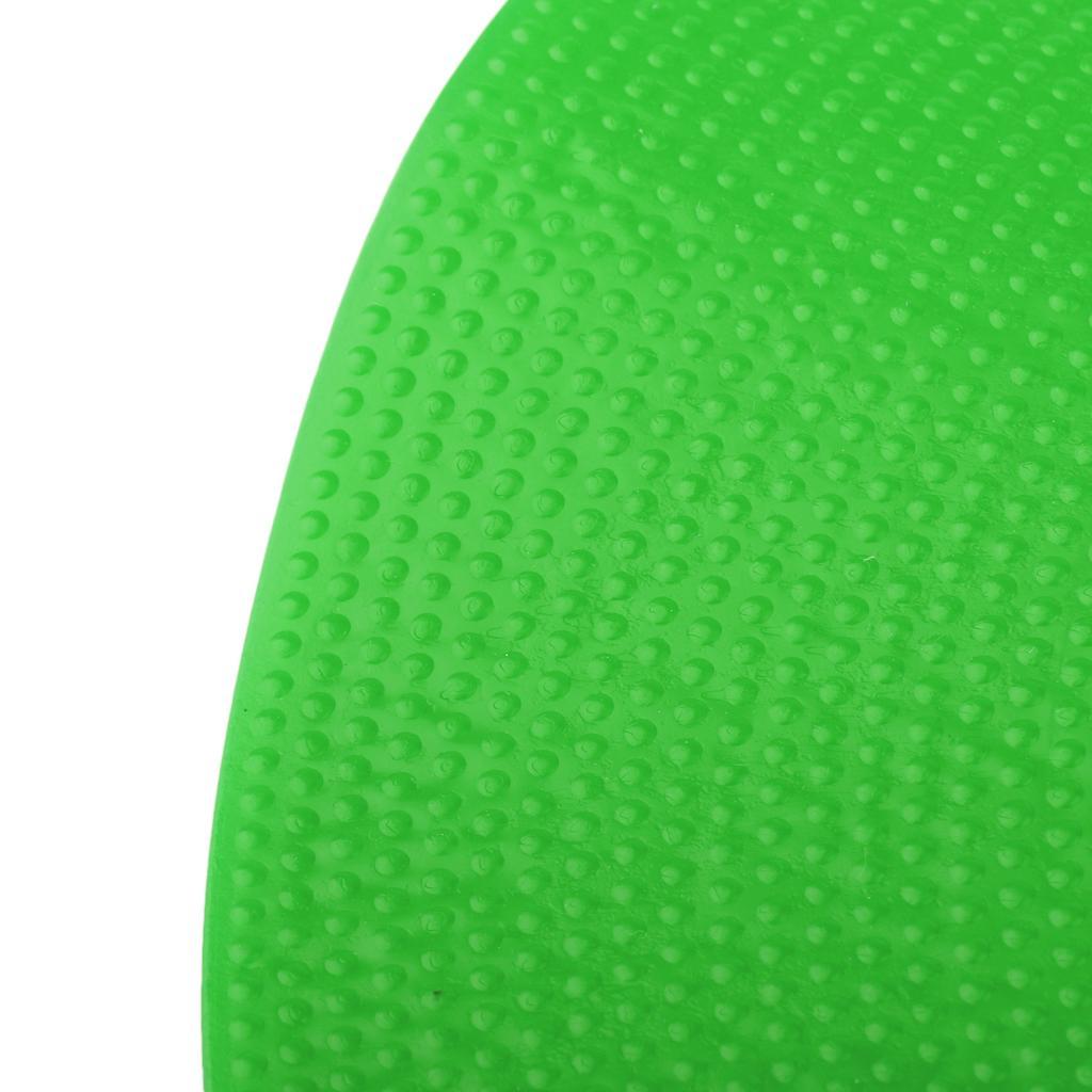 10PCS Green&Yellow Flat Rubber Disc Spot Markers 9 Inch Wear-proof Circles