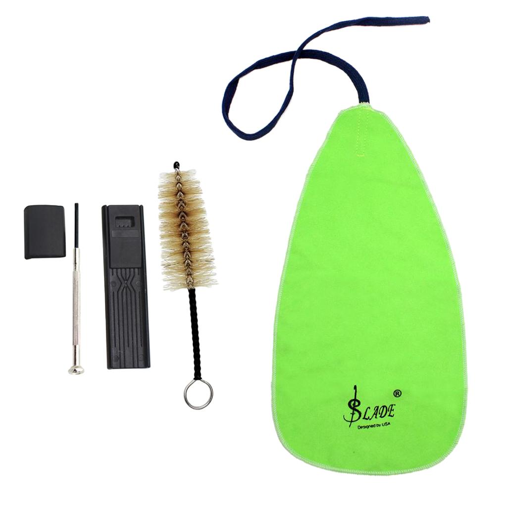 5-in-1 Cleaning Kit Parts for Flute Sax Saxophone Woodwind Instruments