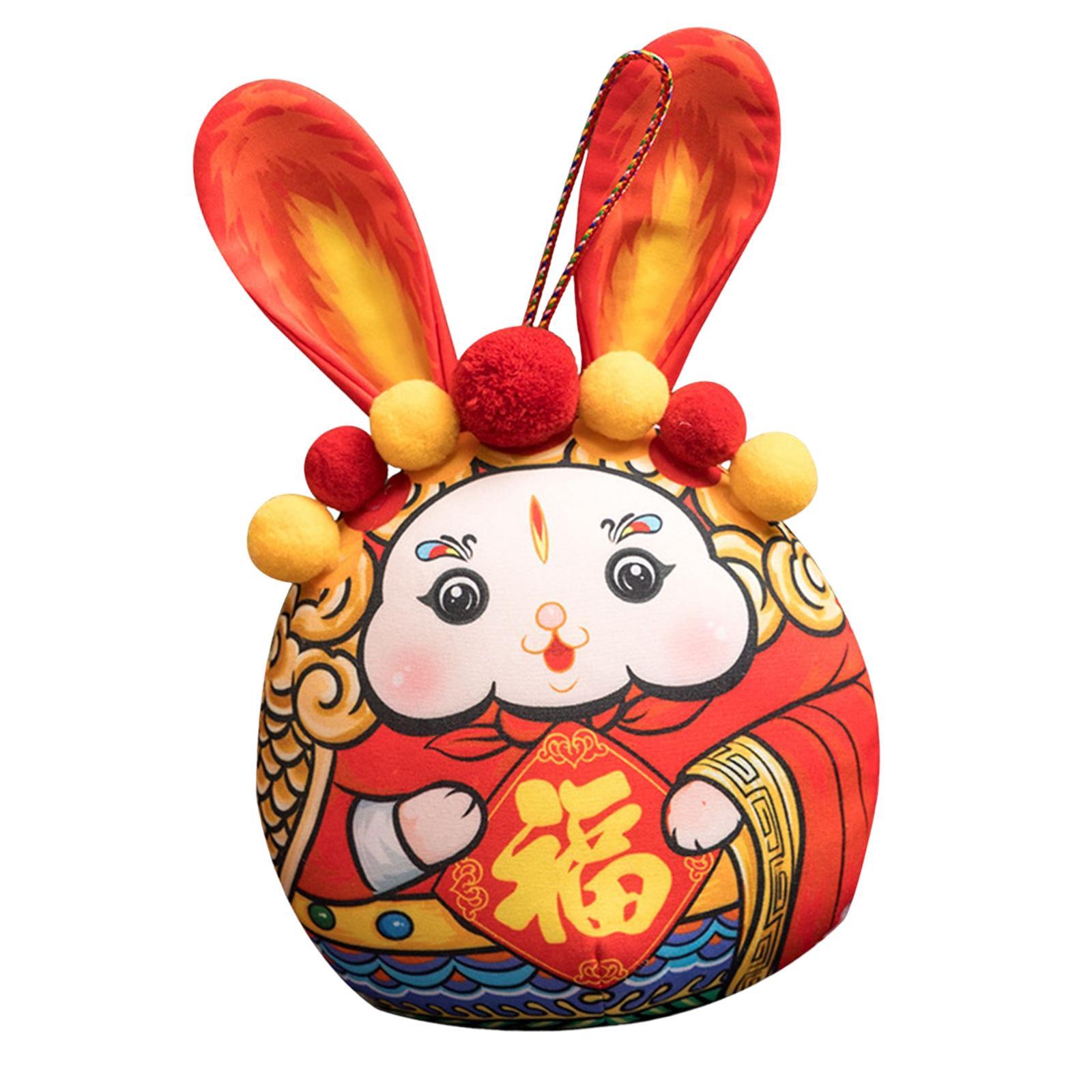 Cute Rabbit Stuffed Toys Animal Simulation Doll for Girlfriend Kids Gifts