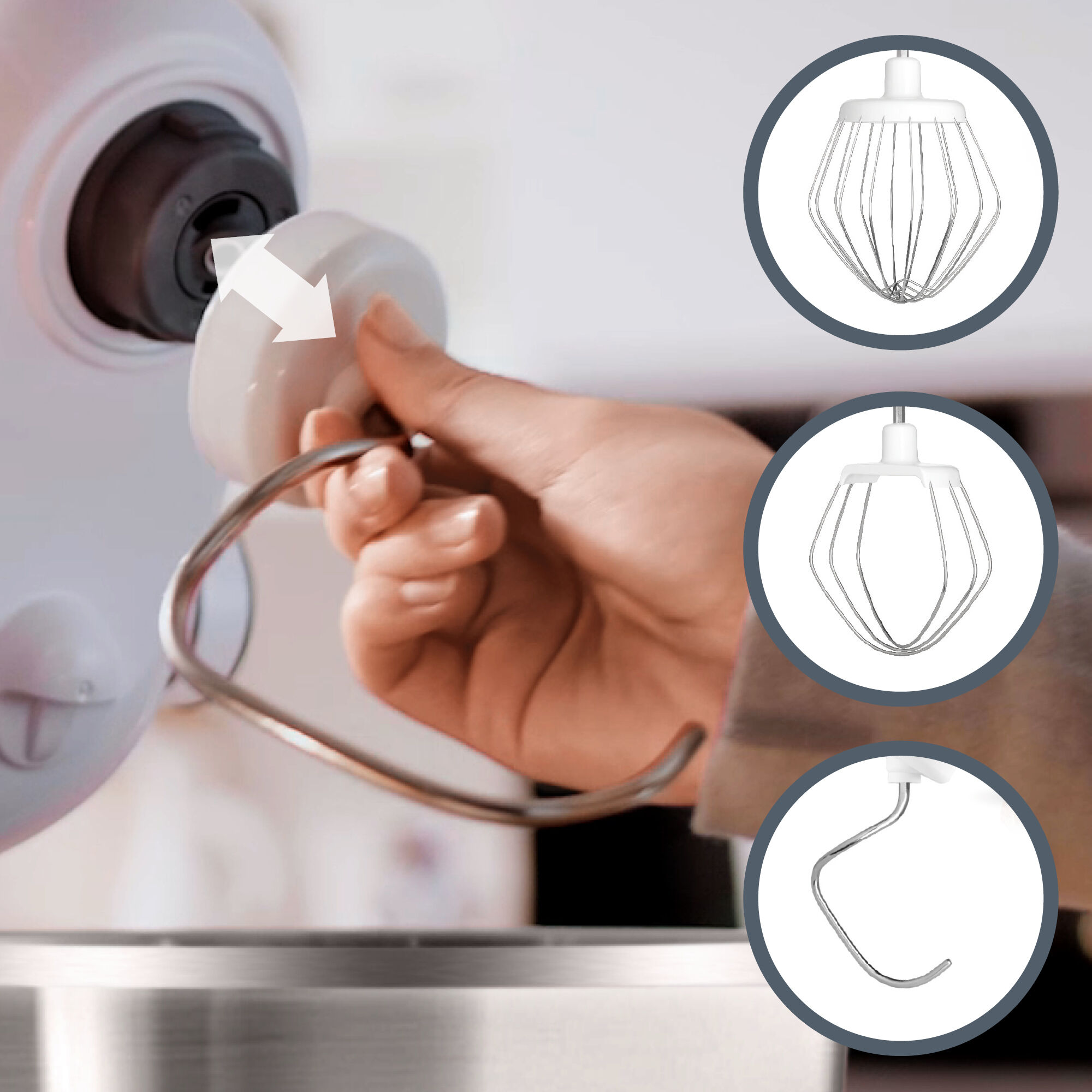 Máy xay trộn đa năng Bosch MUMS2EW20 - Series 2 700W 3.8L 4 tốc độ - Hàng chính hãng