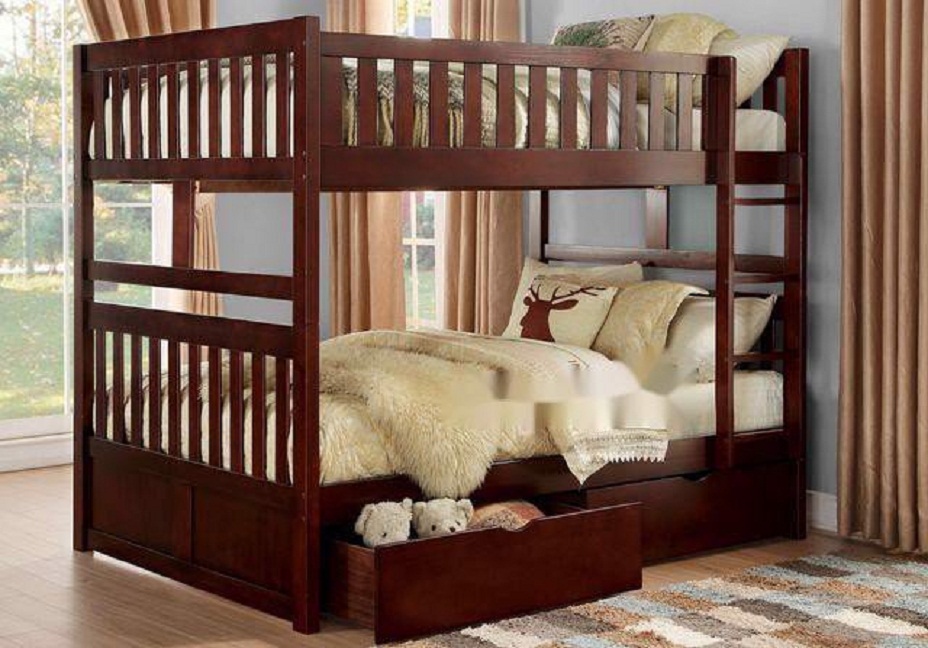 Giường Tầng Unit Có Hộc Kéo