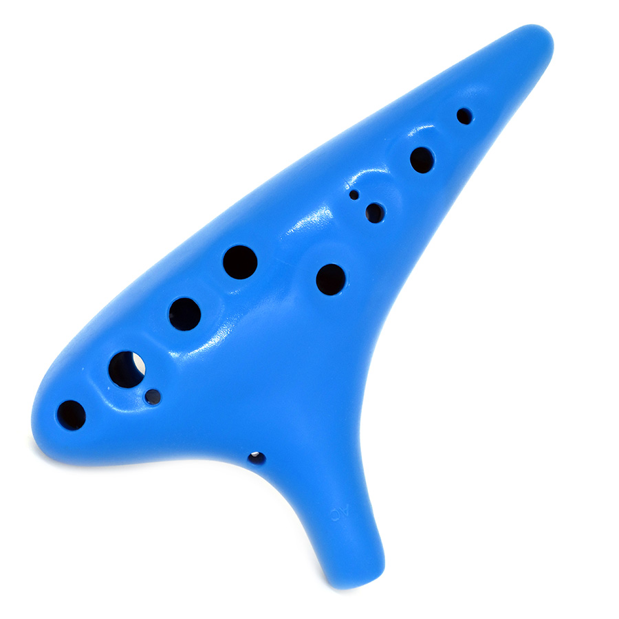 Sáo Đất Ocarina Nhựa 12 Lỗ Không Lo Rơi Vỡ Chuẩn AC