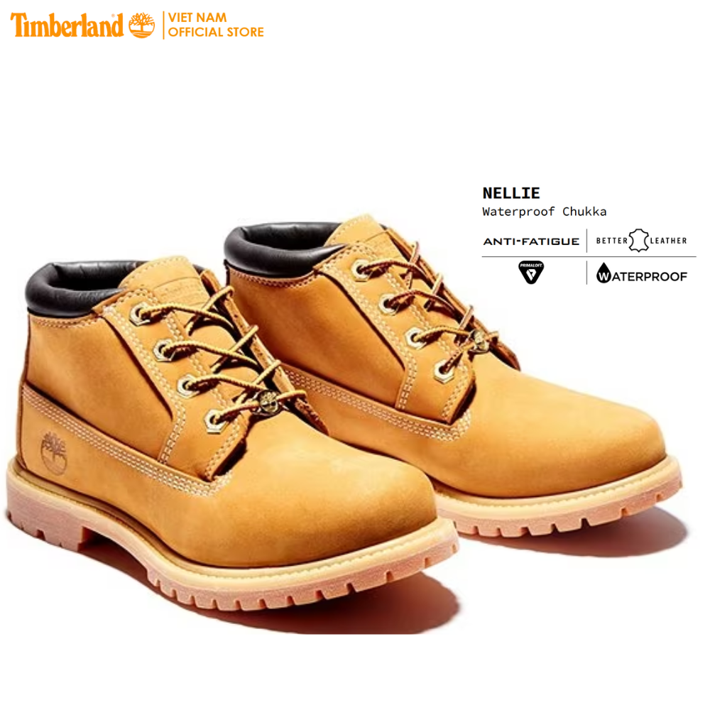 Original Timberland Giày Nữ Cổ Trung Nellie Waterproof Chukka TB023399