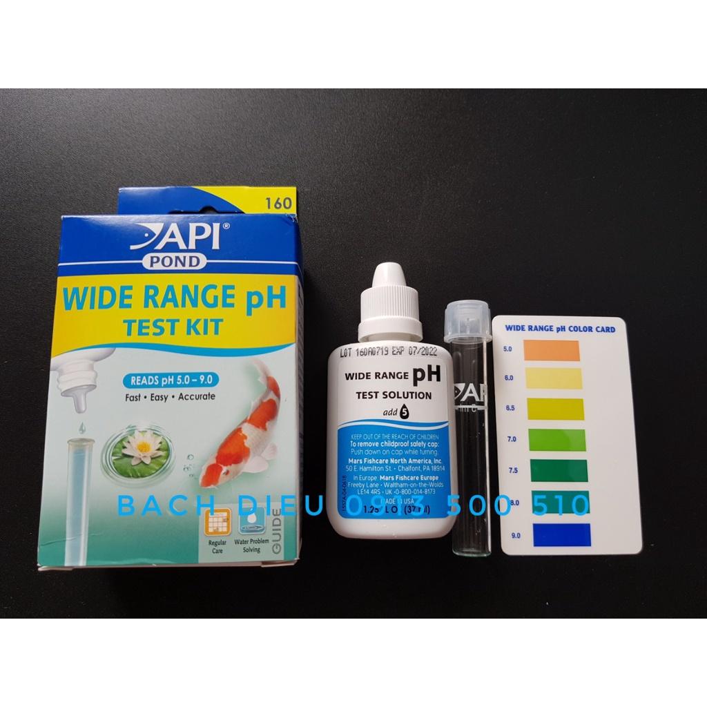 API PH WIDE RANGE PH TEST KIT - BỘ KIỂM TRA PH API DÃI RỘNG TỪ 5-9