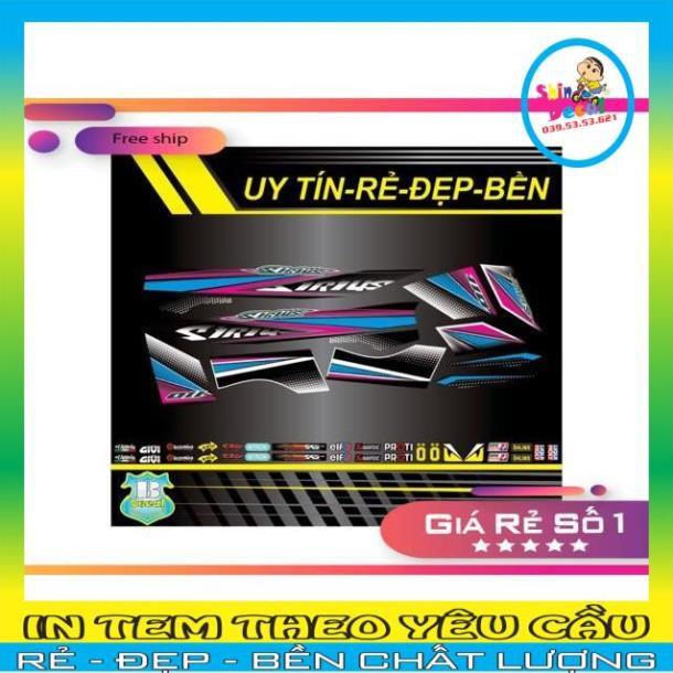 Tem rời Sirius xăng cơ V13