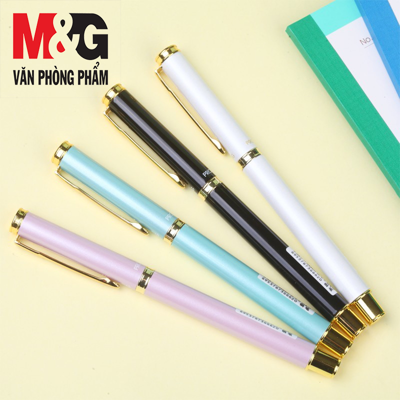 Bút máy M&G AFP43102 vỏ kim loại sang trọng, luyện chữ đẹp-1 cây