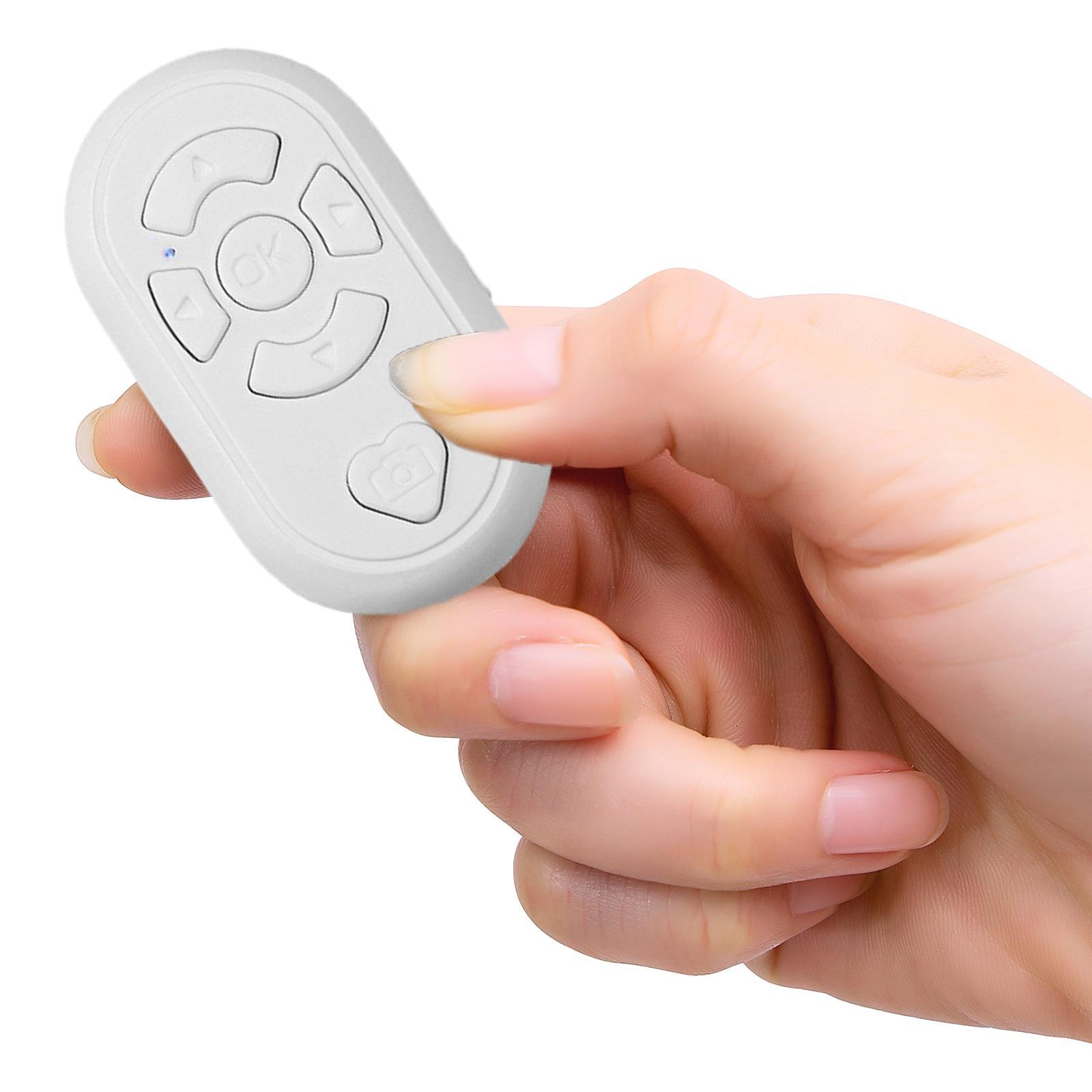 2 Pieces Portable Bluetooth Camera Shutter Remote Selfie Button