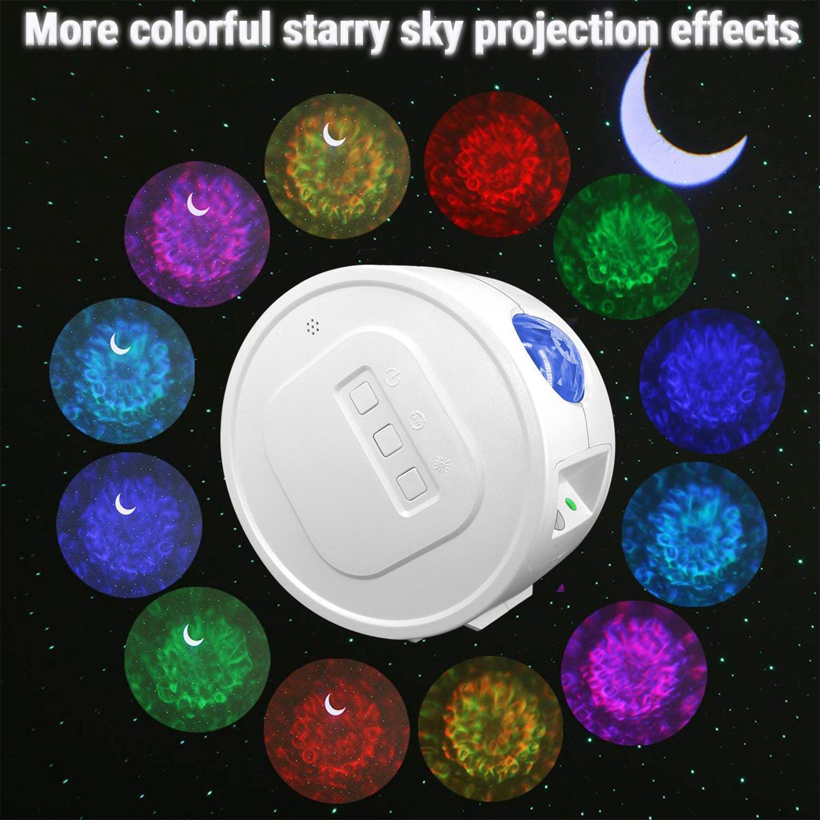 Galaxy Starry Projector Star Night Light Sky Lamp USB Room