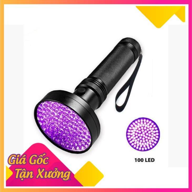 Đèn Pin UV 18W 100 Led Chuyên Dùng Sấy Keo UV, Sấy Móng, Soi Tiền FREESHIP  TP'S