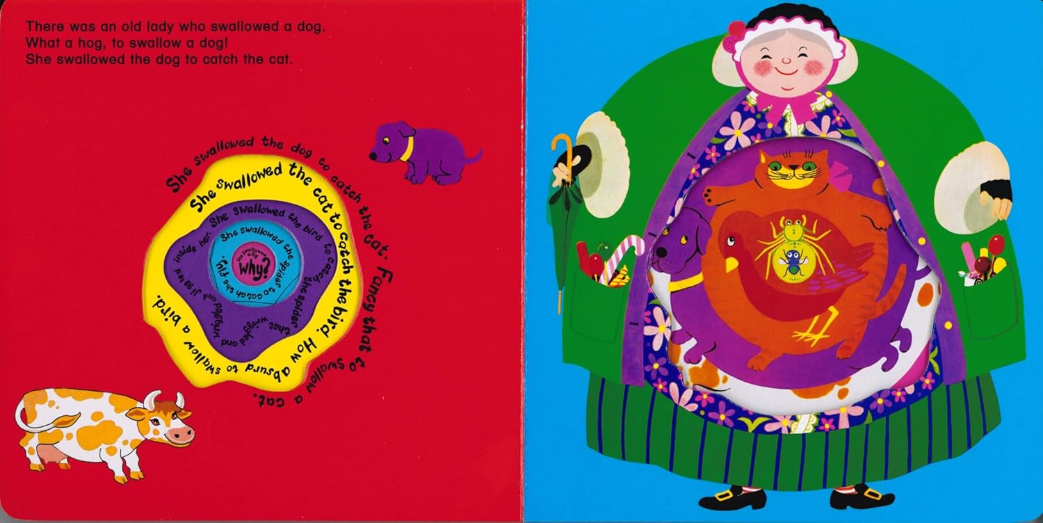Sách tiếng Anh - There Was an Old Lady Who Swallowed a Fly