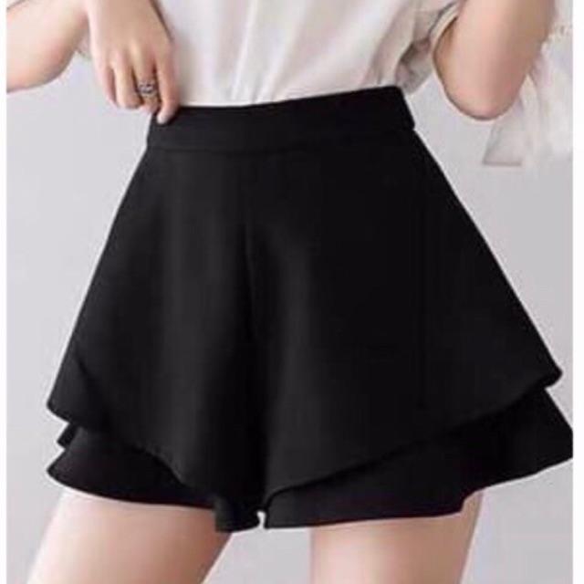 Quần short giả váy 2 tầng