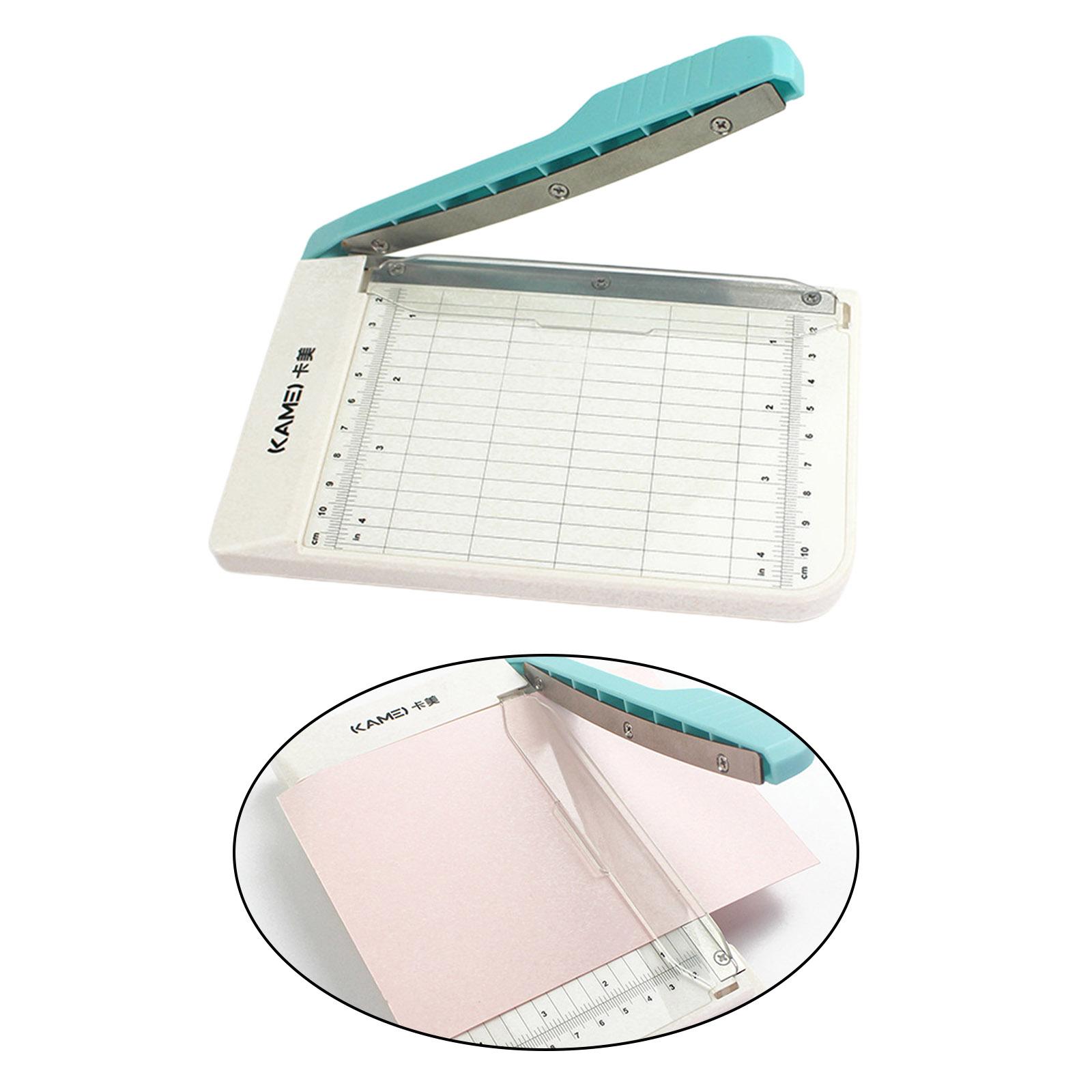 Portable 6'' Paper Trimmer Guillotine Photo Cutter for Label Coupon Laminated Paper Home Office