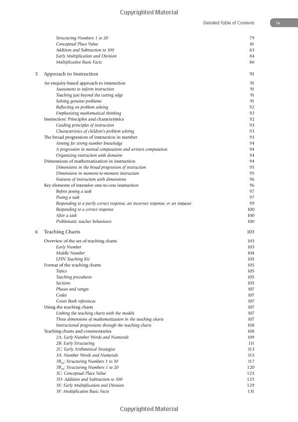The Learning Framework In Number: Pedagogical Tools For Assessment And Instruction (Math Recovery)