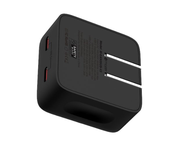 Củ sạc cho Macbook/iPhone Mazer SuperMINI 35W US Wall Charger - Hàng Chính Hãng