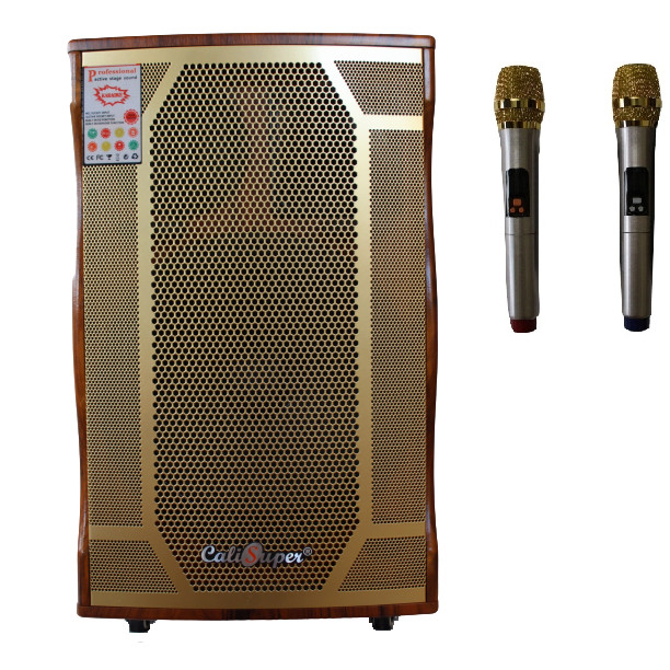 Loa Kéo Di Động Karaoke Bass 40 CaliSuper K-414B (4 Tấc) - Chính Hãng