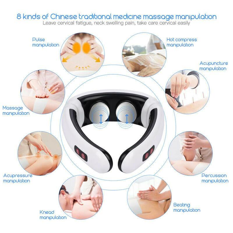 MÁY MASSAGE XUNG ĐIỆN TRỊ ĐAU CỔ VAI GÁY KS5830