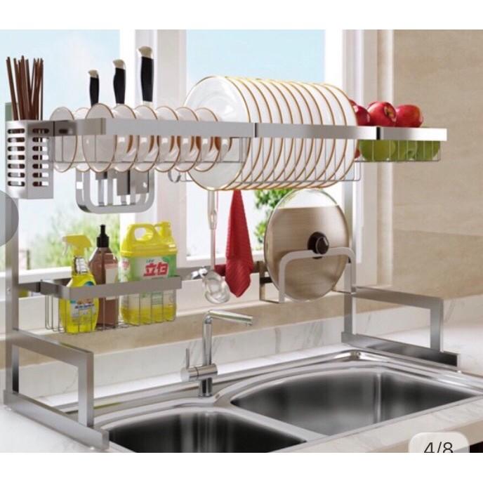KỆ CHÉN ĐA NĂNG INOX 304, 850x 520mmx 320mm