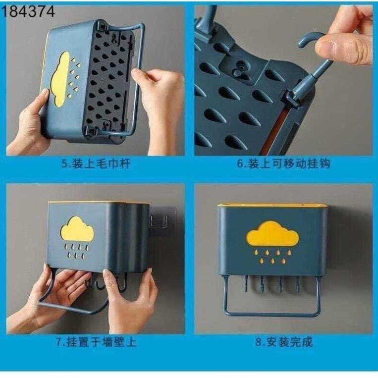 Ống đũa treo tường đám mây tiện lợi