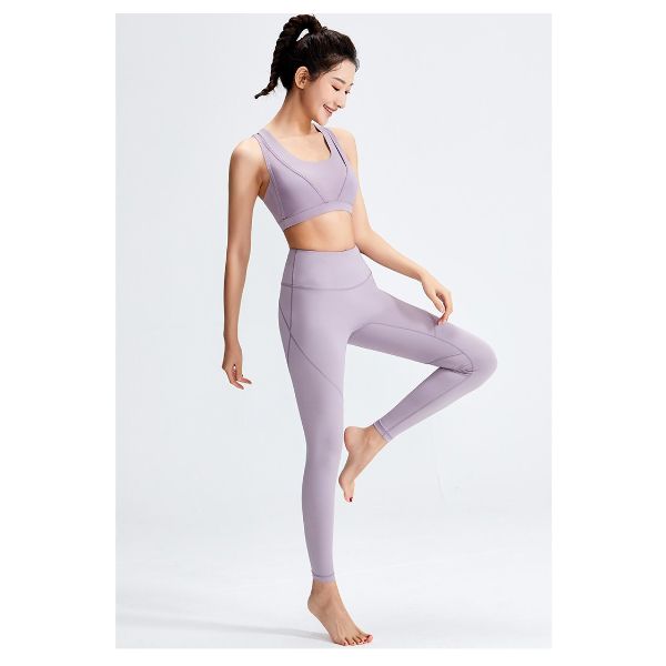 Set bộ đồ tập Yoga , Gym cao cấp , co giãn 4 chiều - B93 ( áo bra có kèm mút + quần