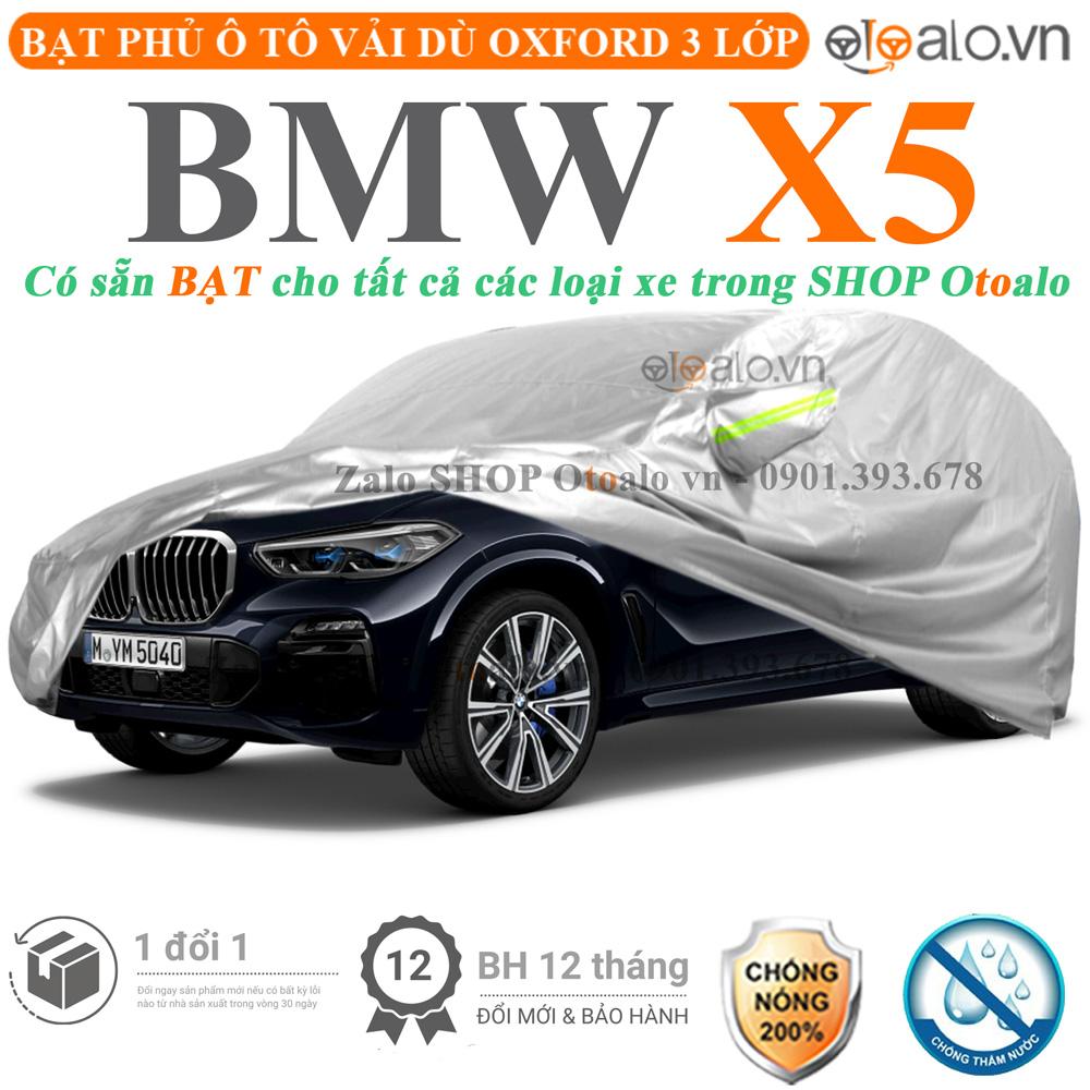 Bạt che phủ xe ô tô BMW X5 vải dù 3 lớp CAO CẤP BPXOT - OTOALO