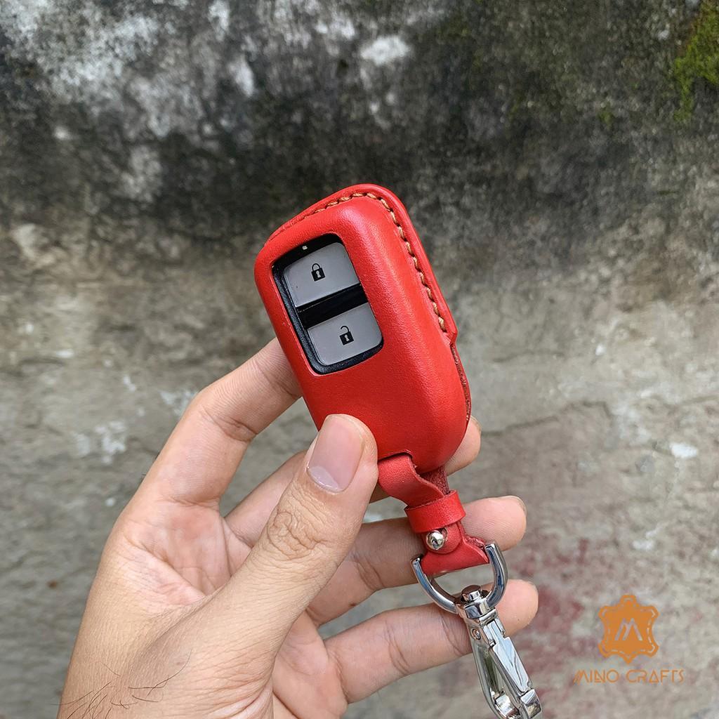 BAO DA VEG Ý ĐƯỢC CHẾ TÁC TỈ MỈ VỪA KHÍT VỚI CHÌA XE HONDA CRV - SẢN PHẨM DA THẬT ĐƯỢC KHẮC LAZE MIỄN PHÍ THEO YÊU CẦU