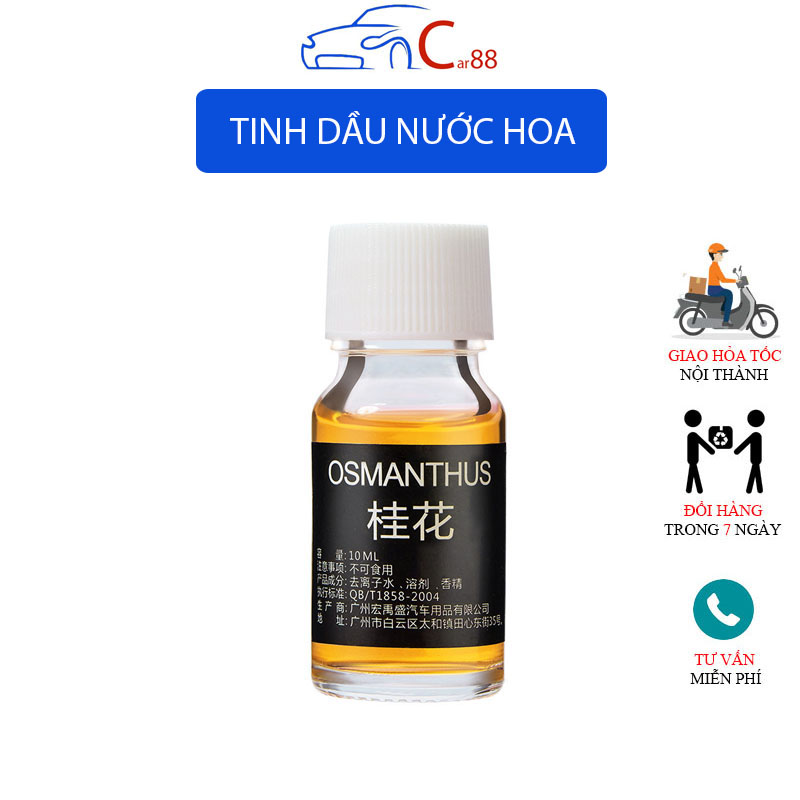 Tinh Dầu Nước Hoa Hương Thơm Nhẹ Nhàng Nhiều Mùi Hương Lọ 10ml 65