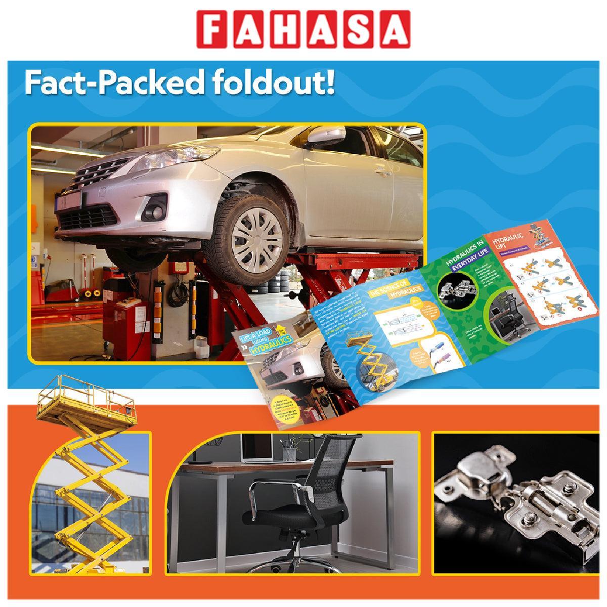 Đồ Chơi Giáo Dục STEAM - Thang Nâng Thủy Lực Tự Chế Nat Geo - National Geographic DS1114h