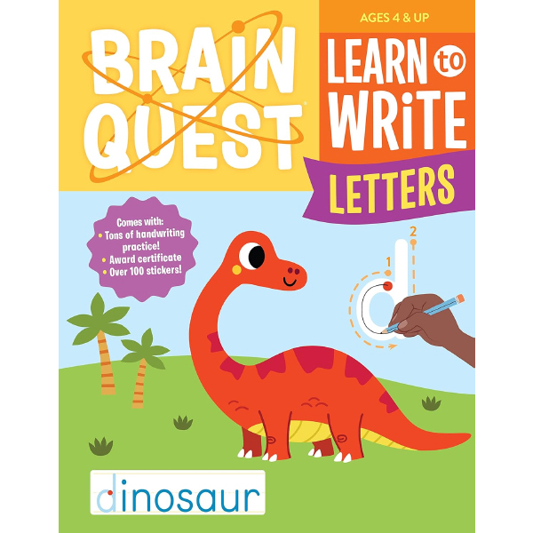 Brain Quest Learn To Write: Letters