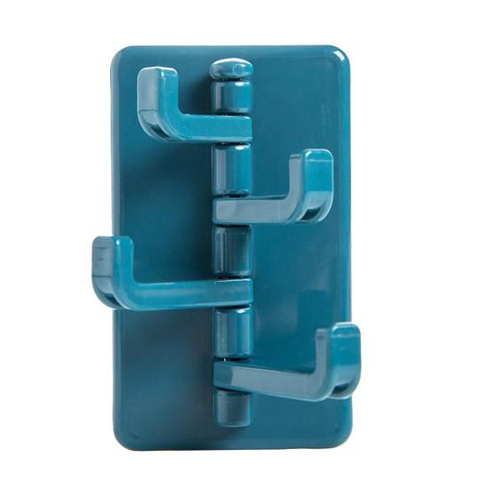 Móc Nhựa Dán Tường 4 Nhánh Xoay 180