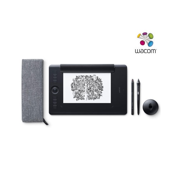 Bảng vẽ cảm ứng Wacom Intuos Pro Paper medium (PTH-660/K1-CX)- Hàng chính hãng