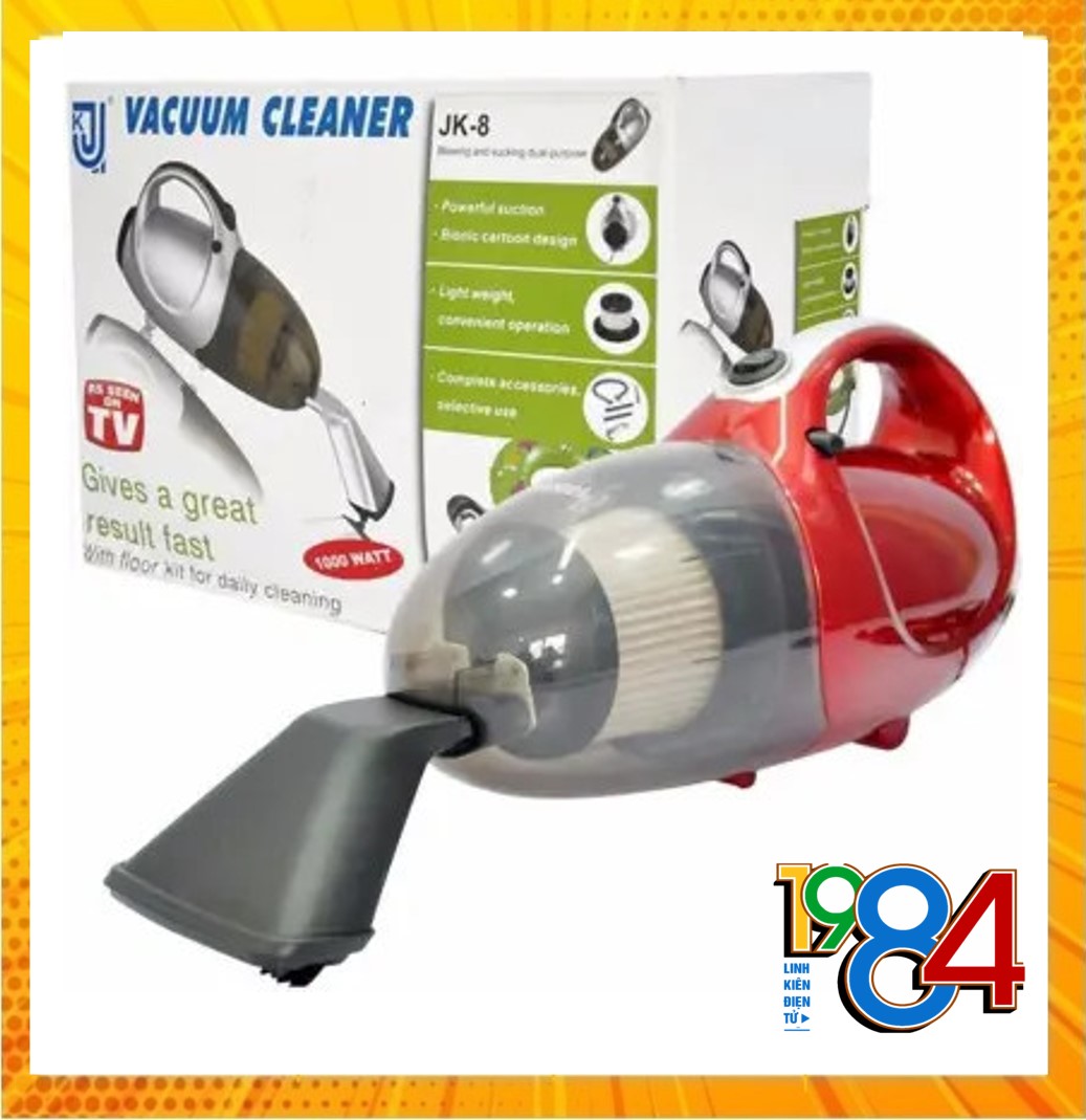 MÁY THỔI HÚT BỤI JK8 VACUUM CLEANER ĐA NĂNG 2 CHIỀU CÔNG SUẤT LỚN - NGUỒN 12V