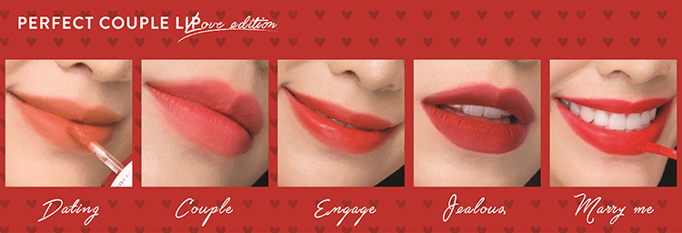 BST Son Kem Lì Lemonade Perfect Couple Lip #Love Collection (Love Box Giới Hạn)