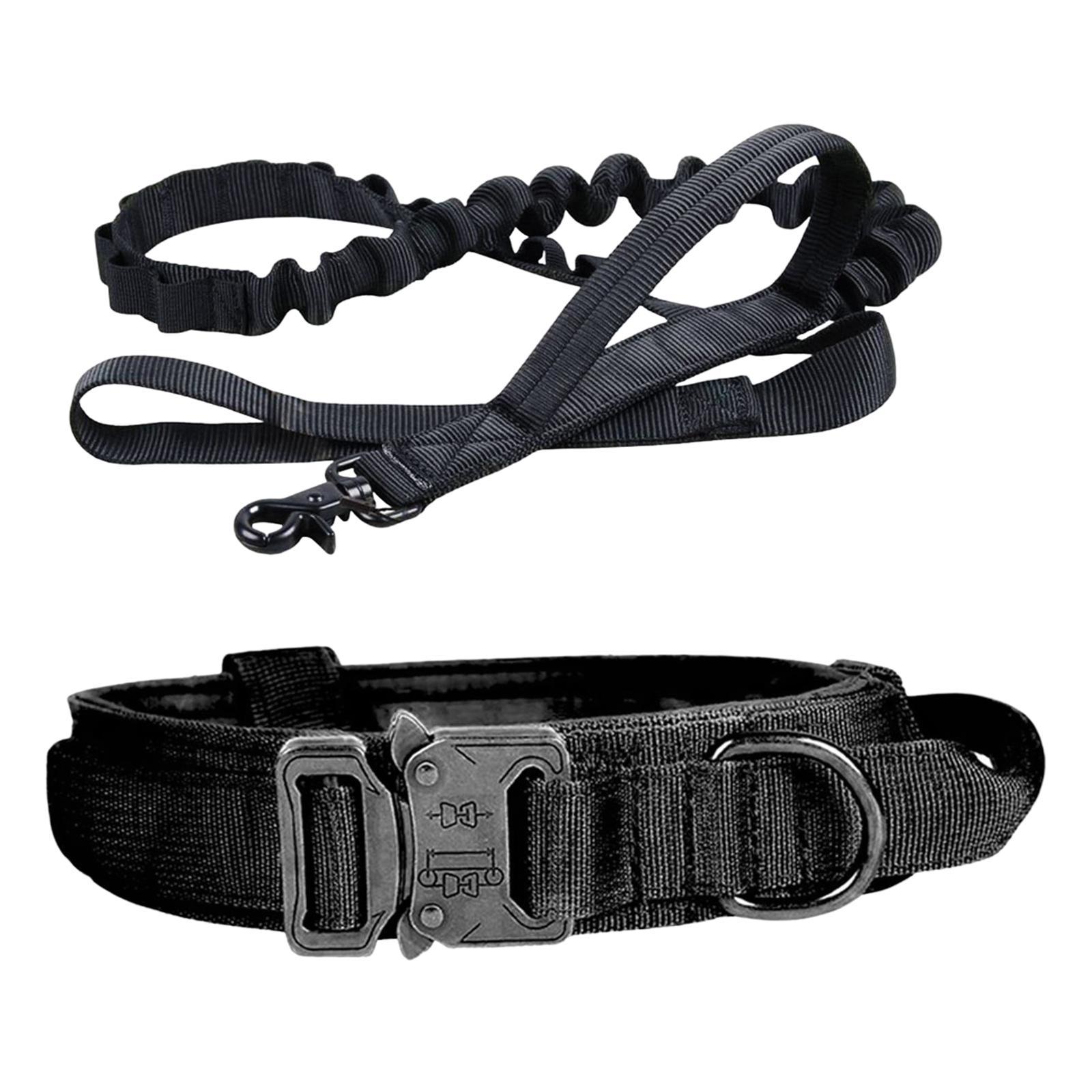 And Leash Set with Handle w/ Metal Buckle Adjustable