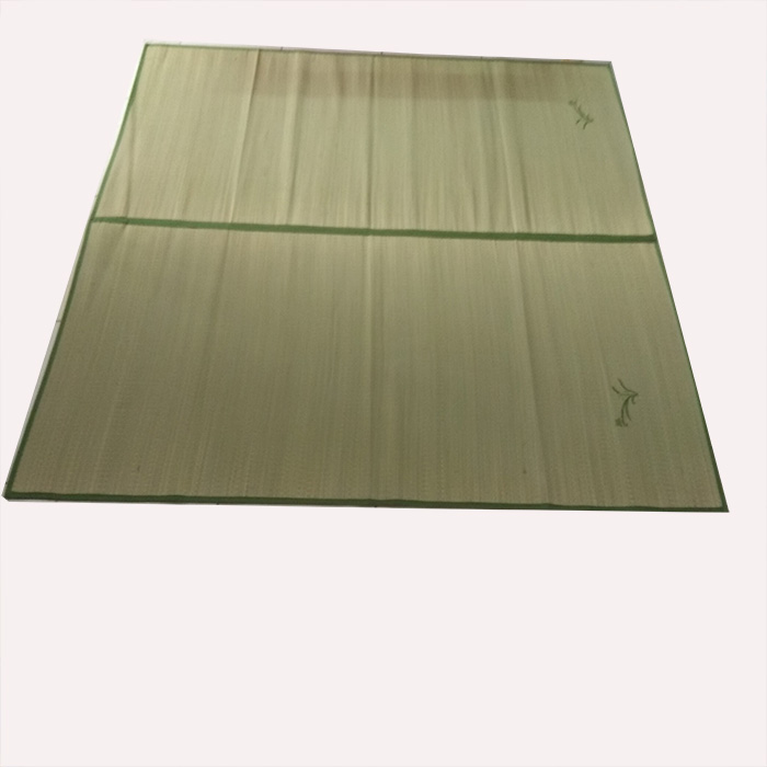 Chiếu cói sợi nhỏ Thái Bình viền vải, kích thước 1.95m x 1,5m