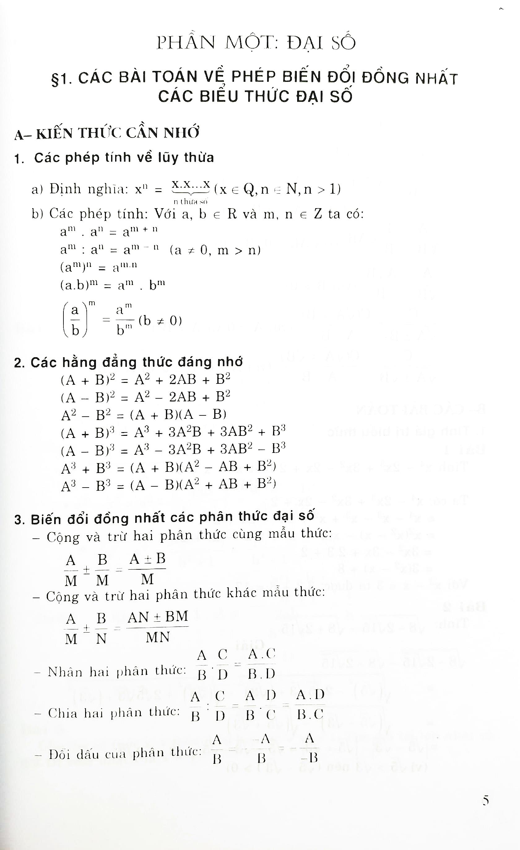 Luyện Thi Vào Lớp 10 Phổ Thông Và Chuyên - Môn Toán