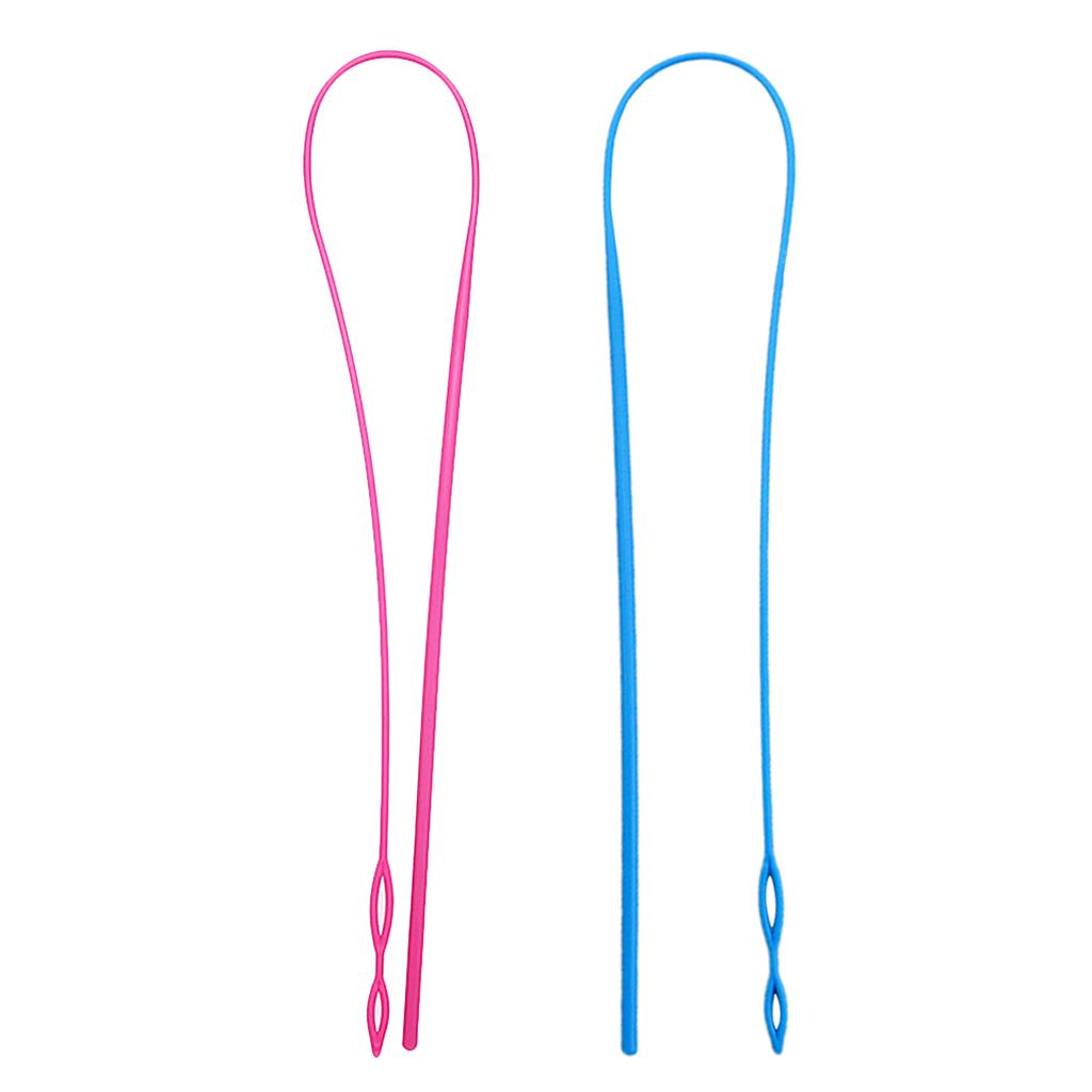 2Pcs Elastic 58cm Drawstrings Threader Replacement Rope Band for Shorts