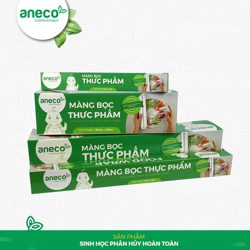 Màng bọc thực phẩm sinh học phân hủy hoàn toàn Aneco (Hộp nhỏ)